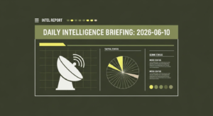 Daily Intelligence Briefing: 2026-06-10