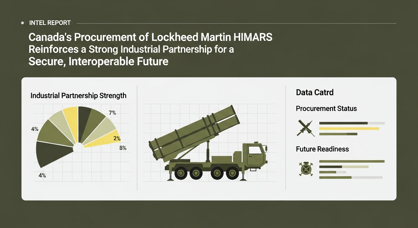 Canada's Procurement of Lockheed Martin HIMARS Reinforces a Strong Industrial Partnership for a Secure, Interoperable Future